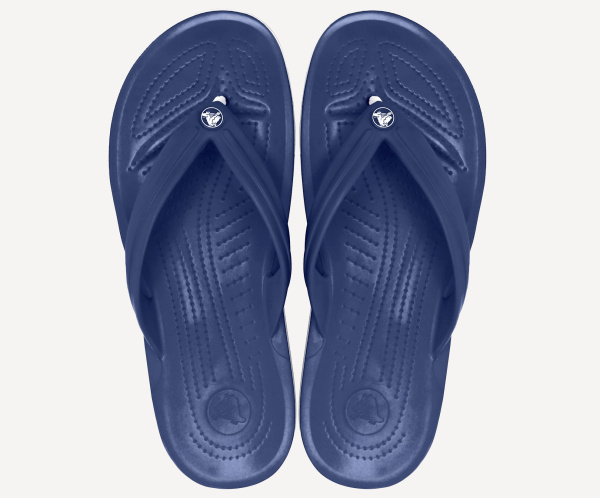 Шлепанцы Crocband Flip (45-46; navy/blue marine)
